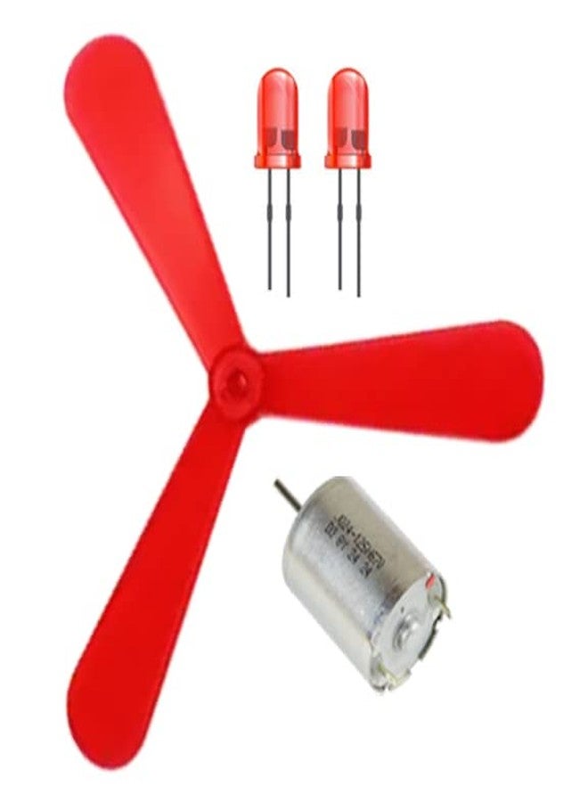 SYMFONIA DYNAMO Motor A.C. Generator for School Science Projects and Experiments And 2 LEDs - Image 1